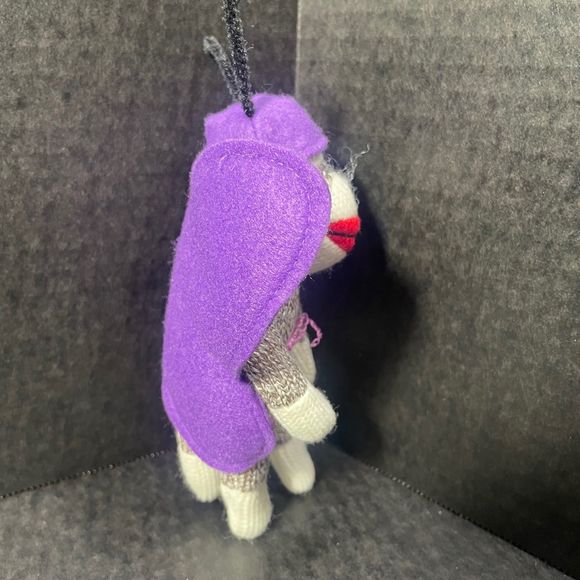 Seasons of Cannon Falls Sock Monkey Butterfly NWOT EXCELLENT - Picture 4 of 9